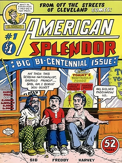Harvey Pekar «American Splendor» (обложка)